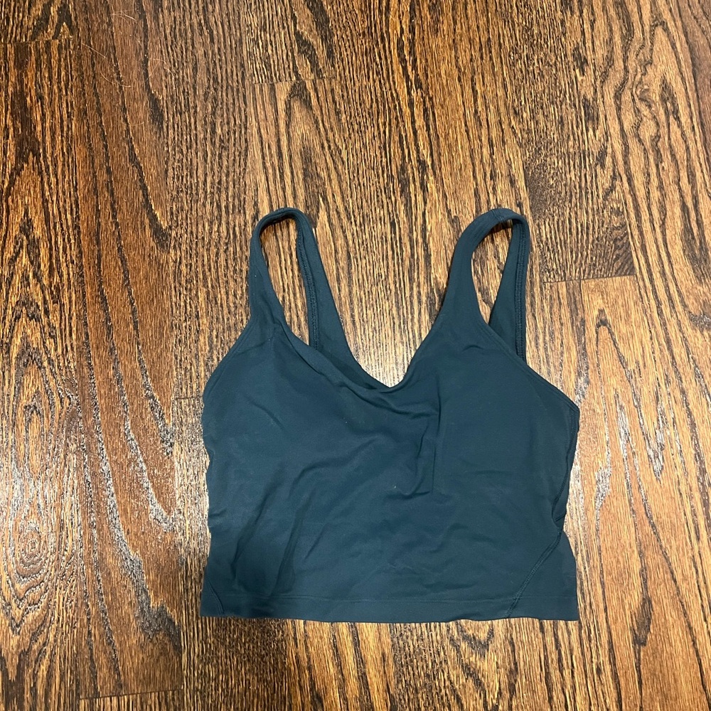 Lululemon Align tank with bra lining - submarine size 4
